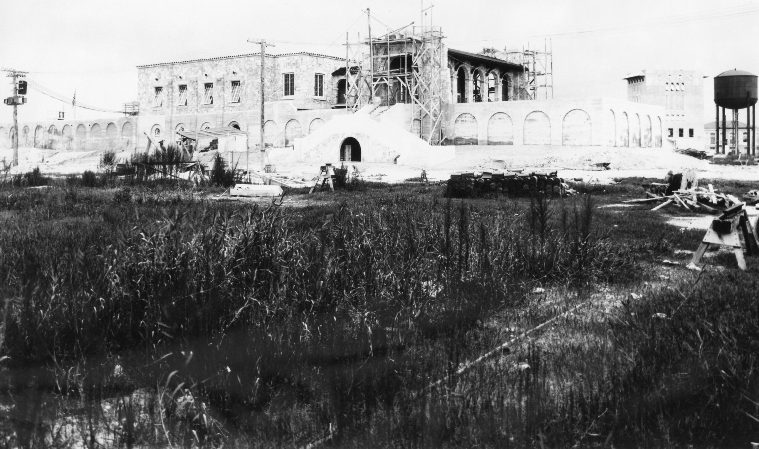 Hialeah Water Plant under construction