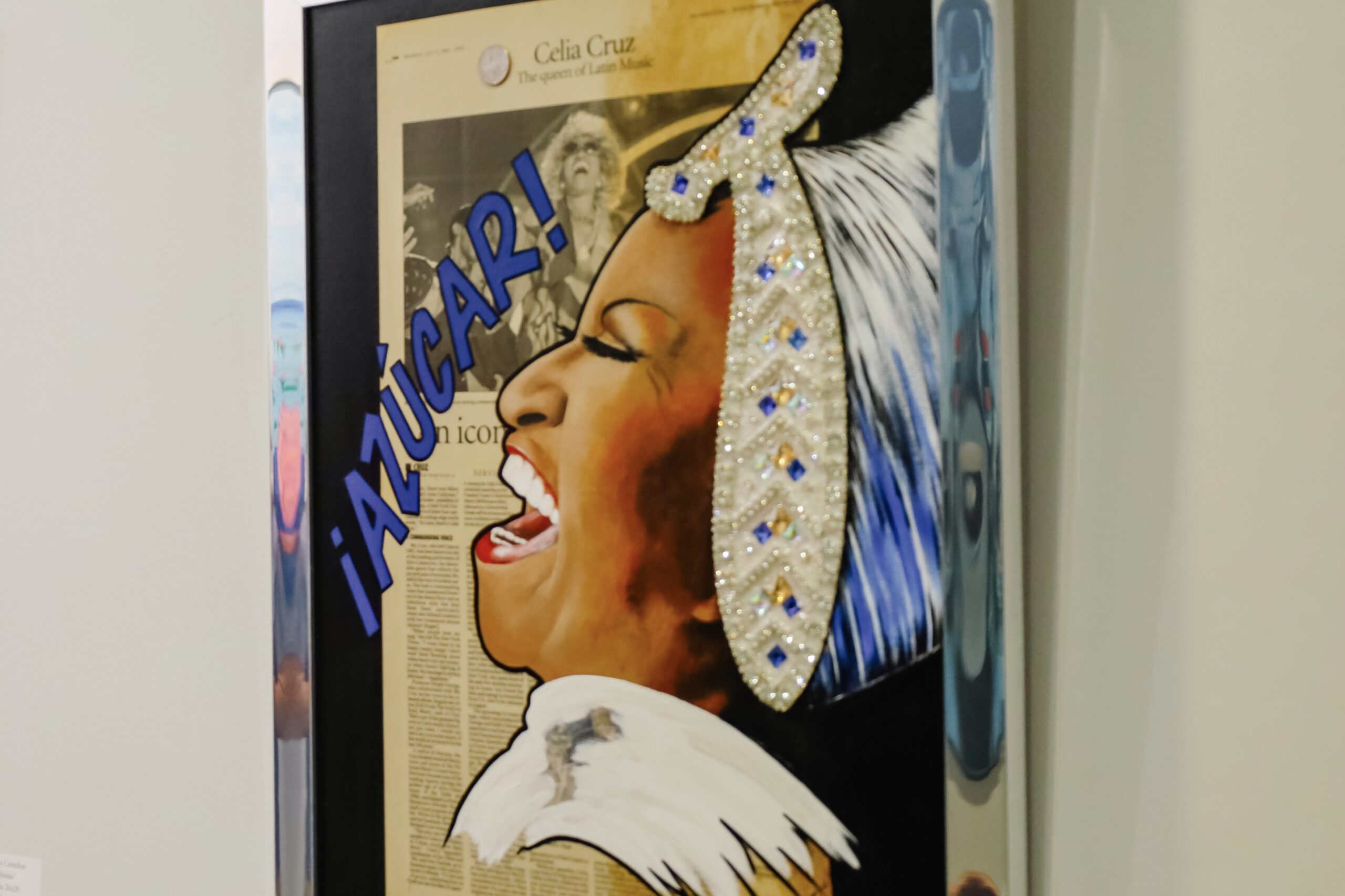 Picture of an artwork of Celia Cruz