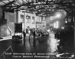 Miami Movie Studios with production inside and filming